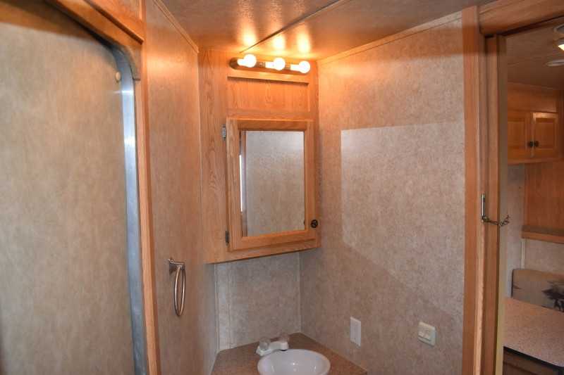 2007 American Spirit 8308LQ 3 Horse Trailer with 8′ Short Wall - Image 21