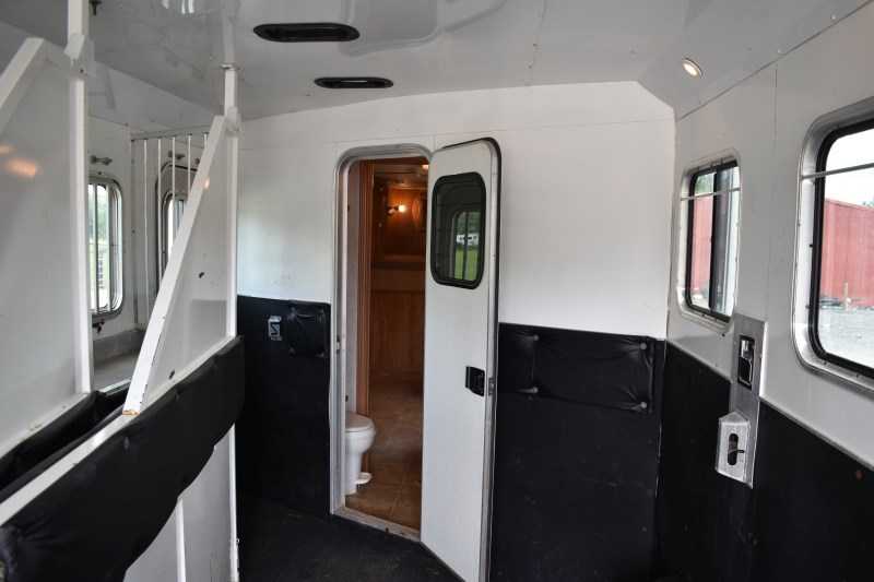 2007 American Spirit 8410GLQ 4 Horse Trailer with 10′ Short Wall - Image 35