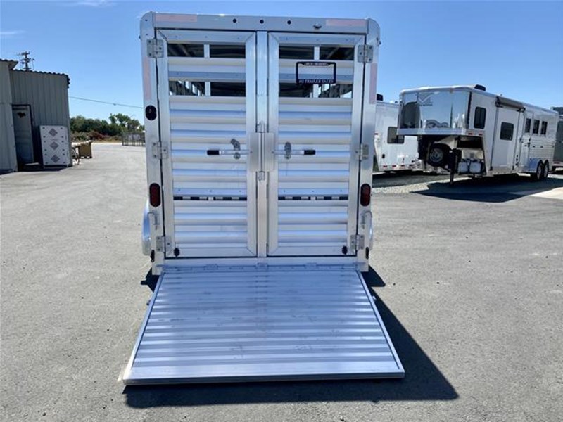 2024 Exiss Exhibitor Mini 615 Bumper Pull Stock Trailer, 8 pens - Image 4