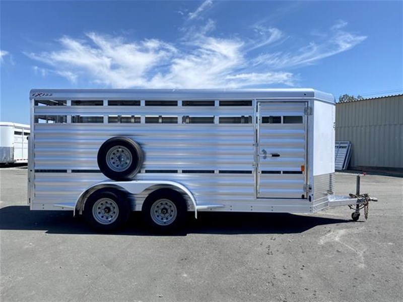 2024 Exiss Exhibitor Mini 615 Bumper Pull Stock Trailer, 8 pens - Image 12