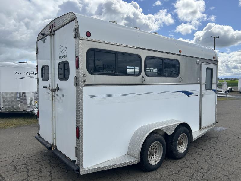 2000 Morgan Built 3 Horse Bumper Pull Horse Trailer - Image 3