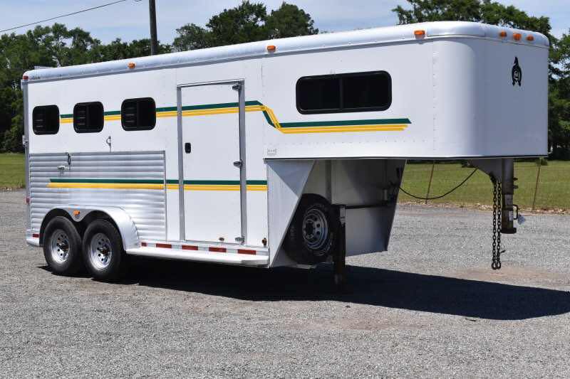2006 Adam 7302 3 Horse Trailer - Image 3