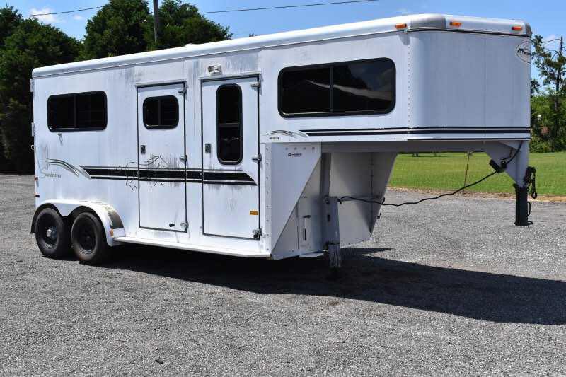2000 Sundowner 7204GNST 2 Horse Trailer - Image 15