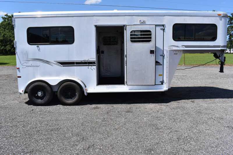 2000 Sundowner 7204GNST 2 Horse Trailer - Image 22