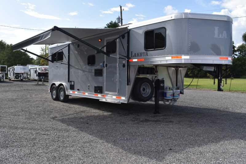 2020 Lakota Colt 8209SO 2 Horse Trailer with 9′ Short Wall - Image 5