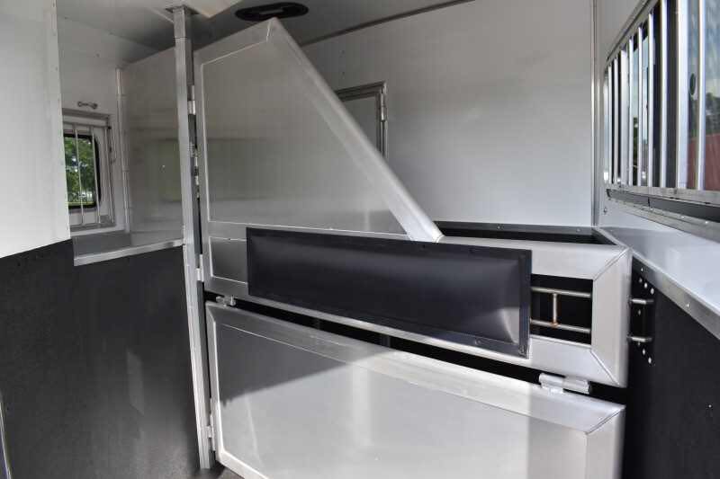 2020 Lakota Colt 8209SO 2 Horse Trailer with 9′ Short Wall - Image 17