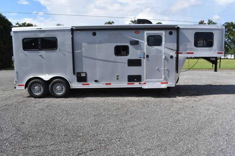 2020 Lakota Colt 8209SO 2 Horse Trailer with 9′ Short Wall - Image 2