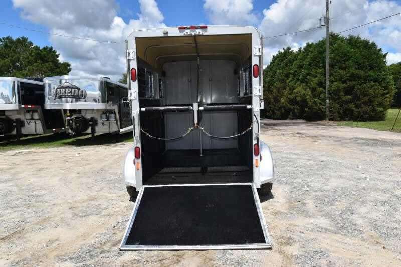 2002 Kiefer Built 2 Horse Bumper Pull - Image 14