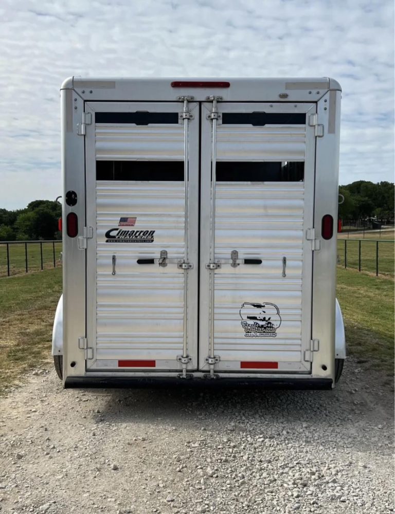 2013 model Cimarron 3 Horse Bumper Pull - Image 10