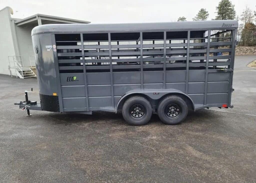 2023 BCI Stock Trailer 6’X16′ Eco Series Bumper Pull - Image 9