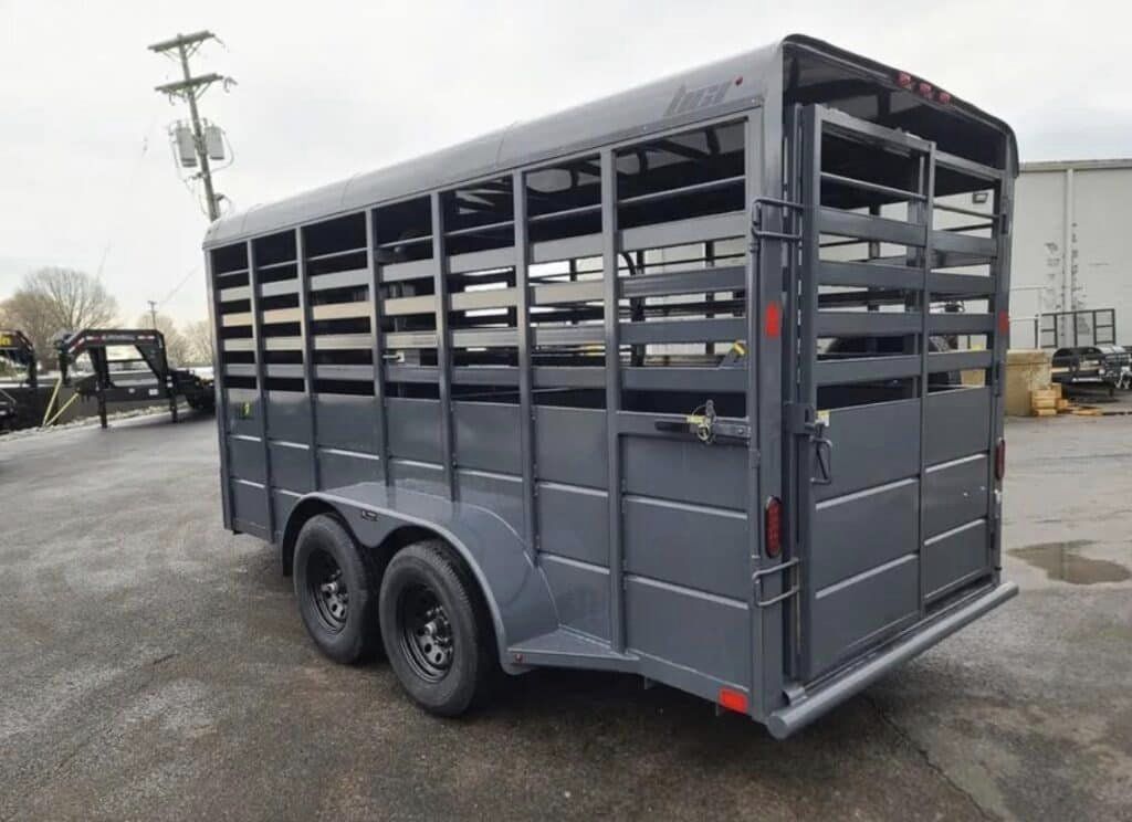 2023 BCI Stock Trailer 6’X16′ Eco Series Bumper Pull - Image 6