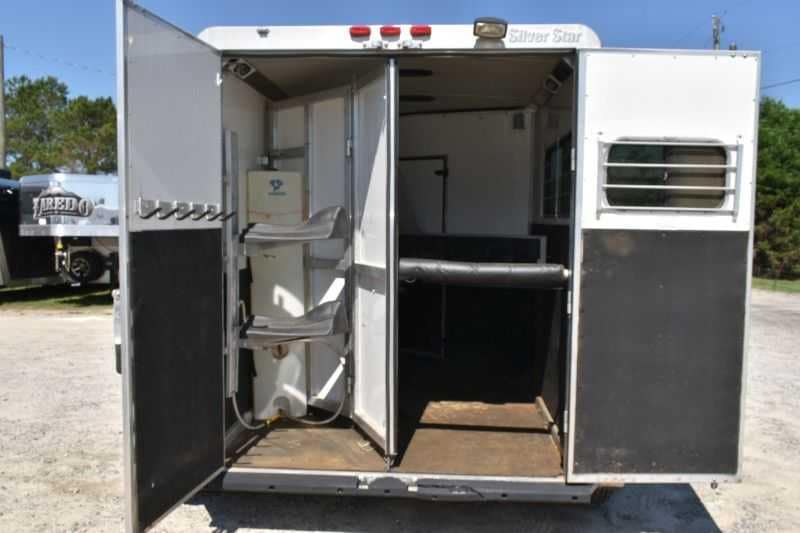 Used 2005 Silver Star 2HGNLQ 2 Horse Trailer with 4′ Short Wall - Image 17