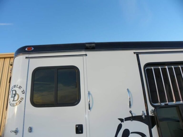 2022 Double D Reverse Slant 2 Horse Bumper Pull - Image 16