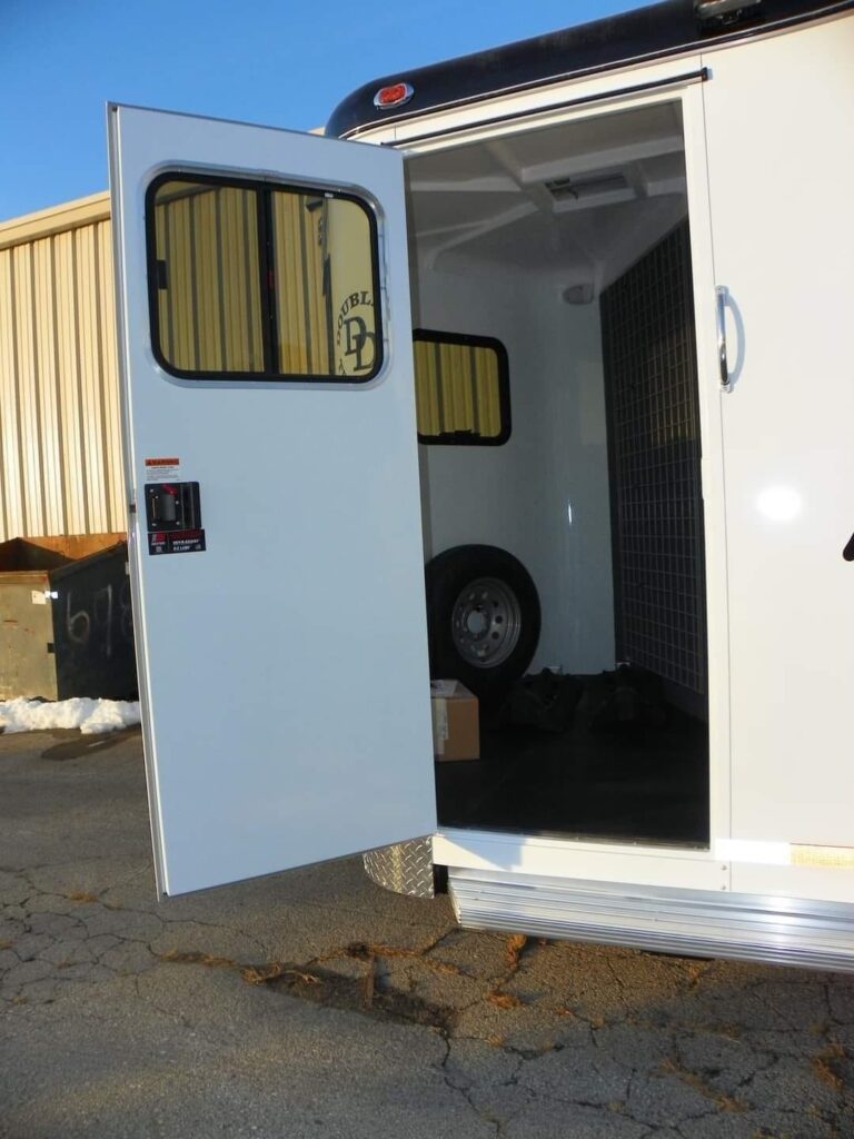2022 Double D Reverse Slant 2 Horse Bumper Pull - Image 27