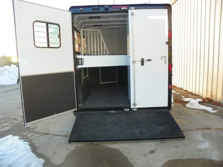 2022 Double D Reverse Slant 2 Horse Bumper Pull - Image 9