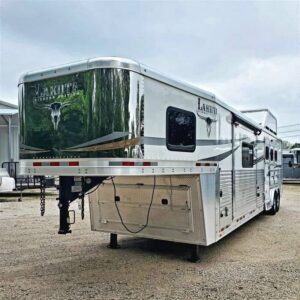 2018 Lakota Bighorn 3 Horse Double Slide Living Quarter