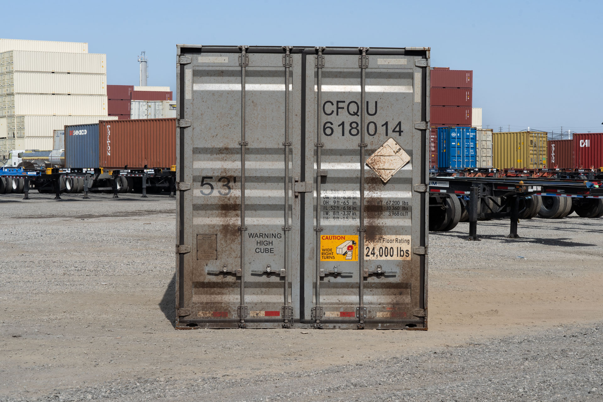 53-foot High Cube Shipping Container Cargo-worthy - Image 3