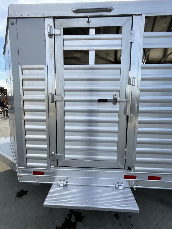 NEW 2024 Elite Trailers 5 Horse Stock Combo BP Horse Trailer - Image 6