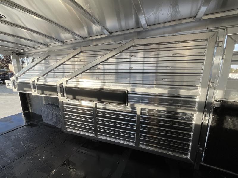 NEW 2024 Elite Trailers 5 Horse Stock Combo BP Horse Trailer - Image 19