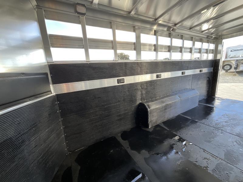 NEW 2024 Elite Trailers 5 Horse Stock Combo BP Horse Trailer - Image 15