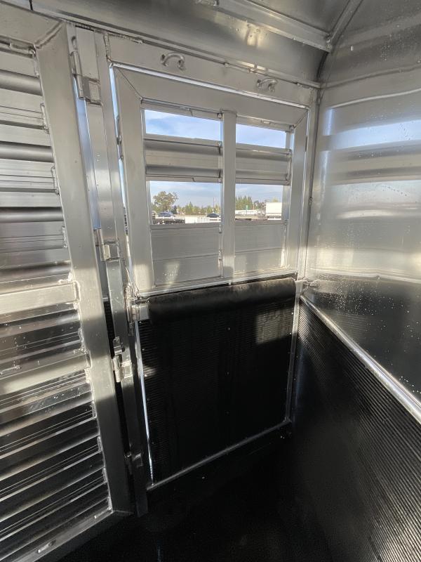 NEW 2024 Elite Trailers 5 Horse Stock Combo BP Horse Trailer - Image 17