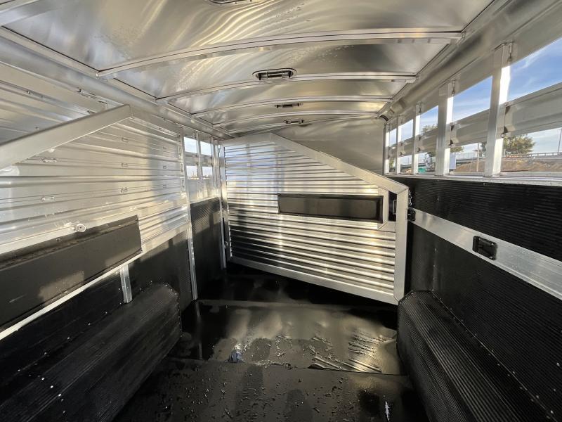 NEW 2024 Elite Trailers 5 Horse Stock Combo BP Horse Trailer - Image 13