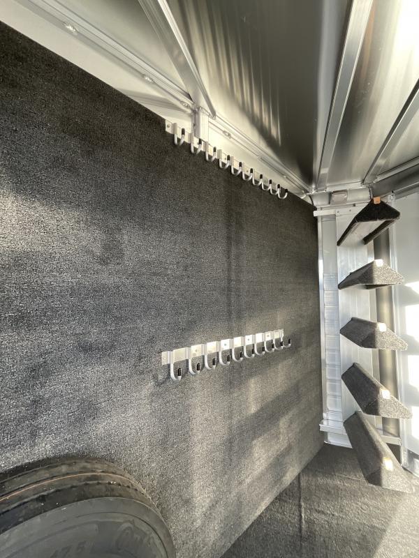 NEW 2024 Elite Trailers 5 Horse Stock Combo BP Horse Trailer - Image 25