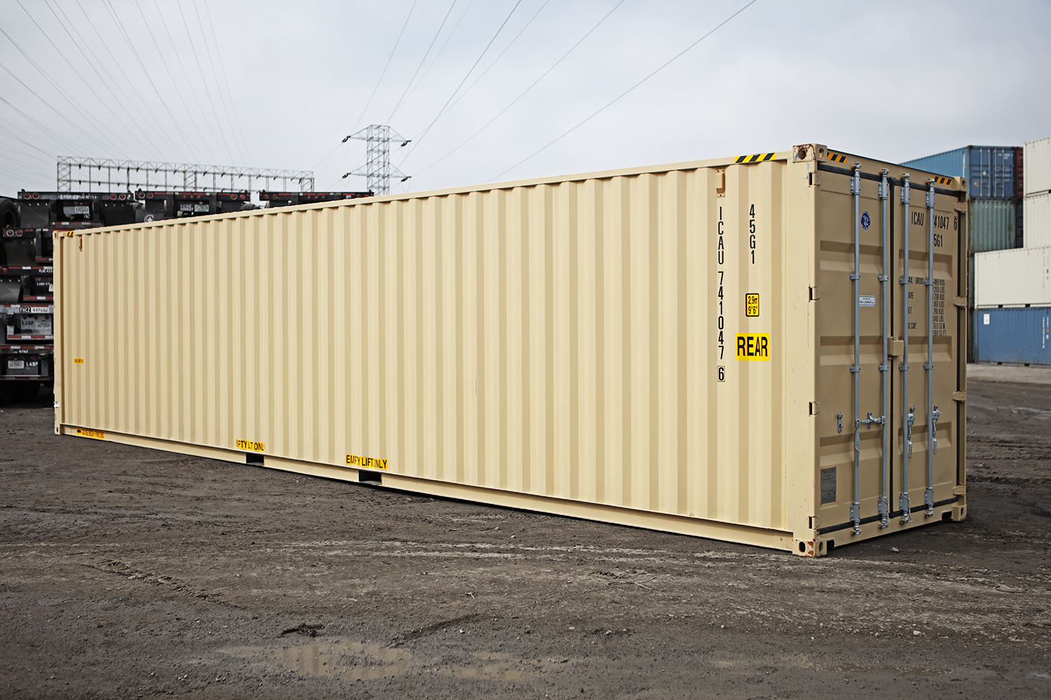 40′ High Cube Shipping Container – NEW (One-Way)
