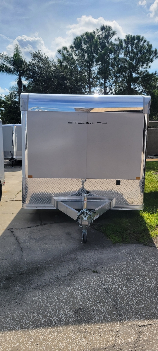 8.5 x 24 Aluminum Car Hauler Trailer Stealth - Image 8