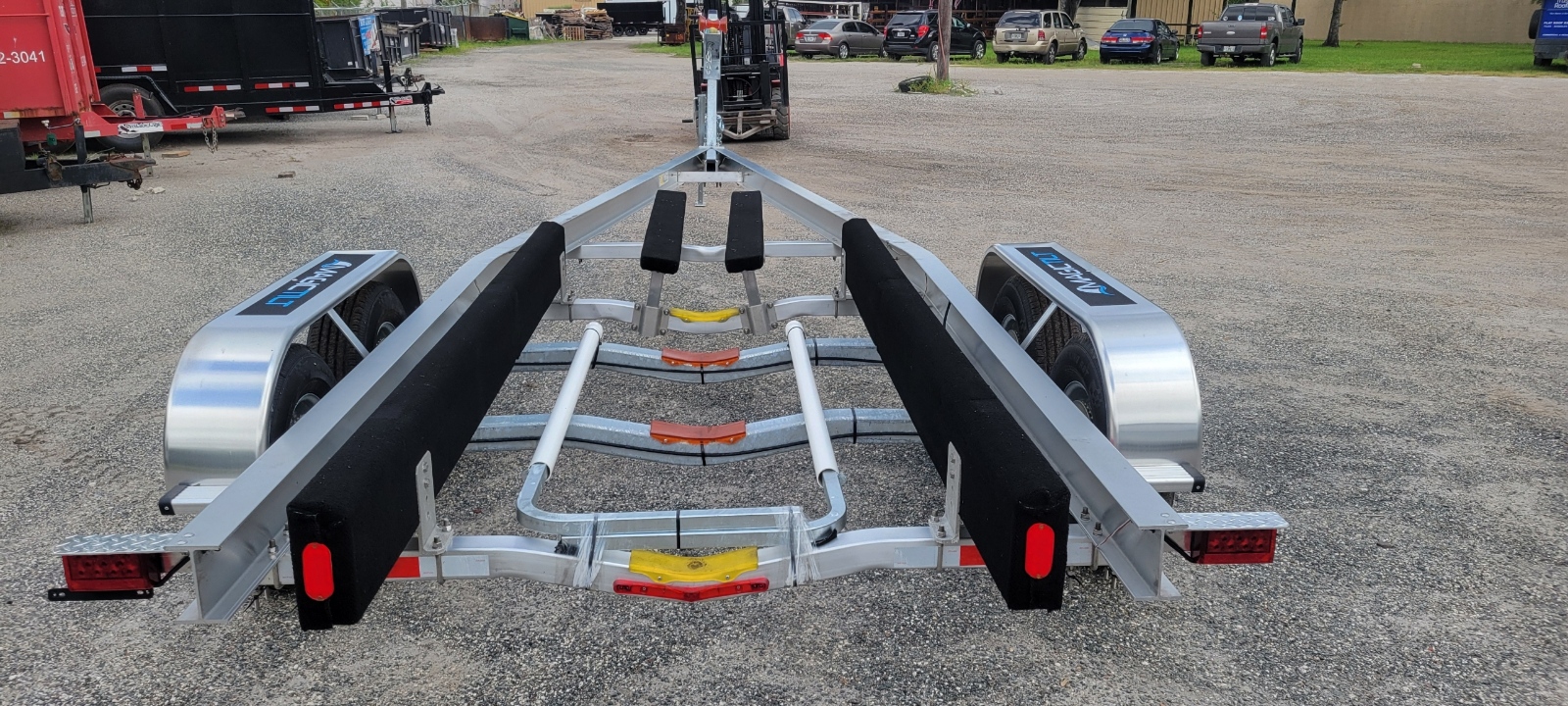 24-26 adjustable boat trailer aluminum magic tilt - Image 3