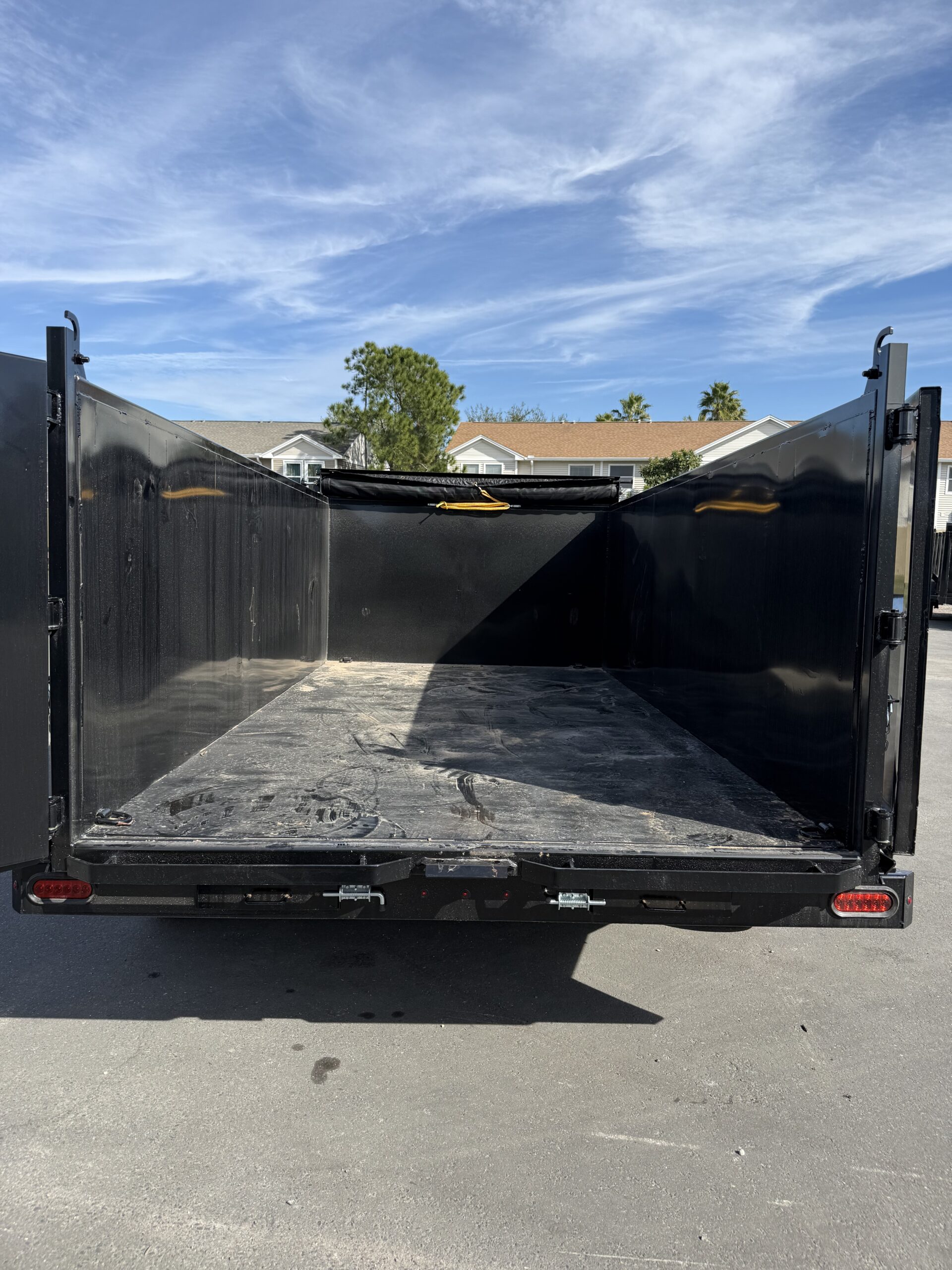 2026 DOWN2EARTH 7X14X4 TANDEM AXLE STEEL DUMP TRAILER 14K - Image 7