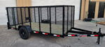 6x12x4 Utility Trailer 4ft mesh