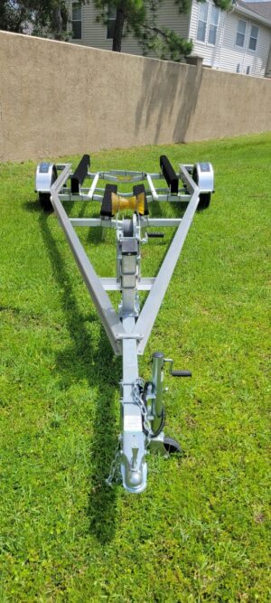 19-21 ft adjustable magic tilt trailer