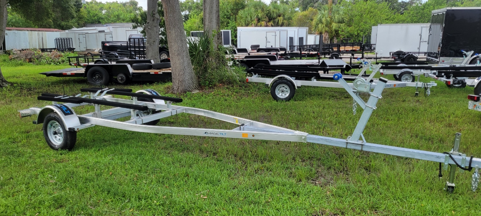 magic tilt 16ft skiff trailer