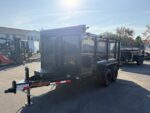 D2E 6x12x4 Telescopic 10K Dump Trailer