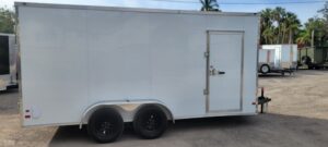 7x16x7 Barn Door enclosed Trailer