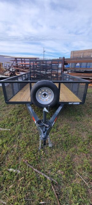 Brewer 6×12 24 inch mesh sides heavy duty trailer