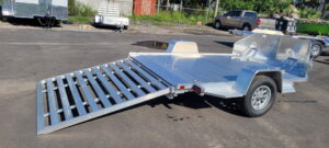 ALUMA Double Motorcycle Trailer