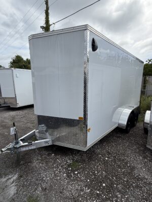 7×14 ALUMINUM STEALTH White