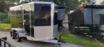 6 x 12 Enclosed Tandem Axle Aluminum
