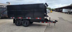 6x12x4 Predator Eagle Trailer for Roofers (Roofing Dump Trailer)