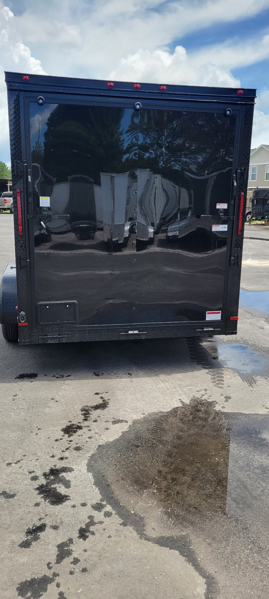 7x14x7 all world trailers enclosed trailer - Image 4