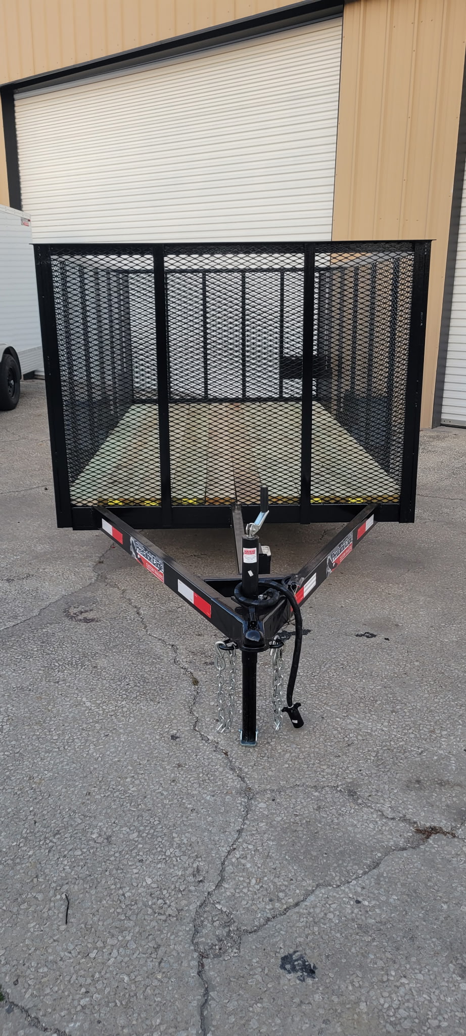 6x12x4 Utility Trailer 4ft mesh - Image 5