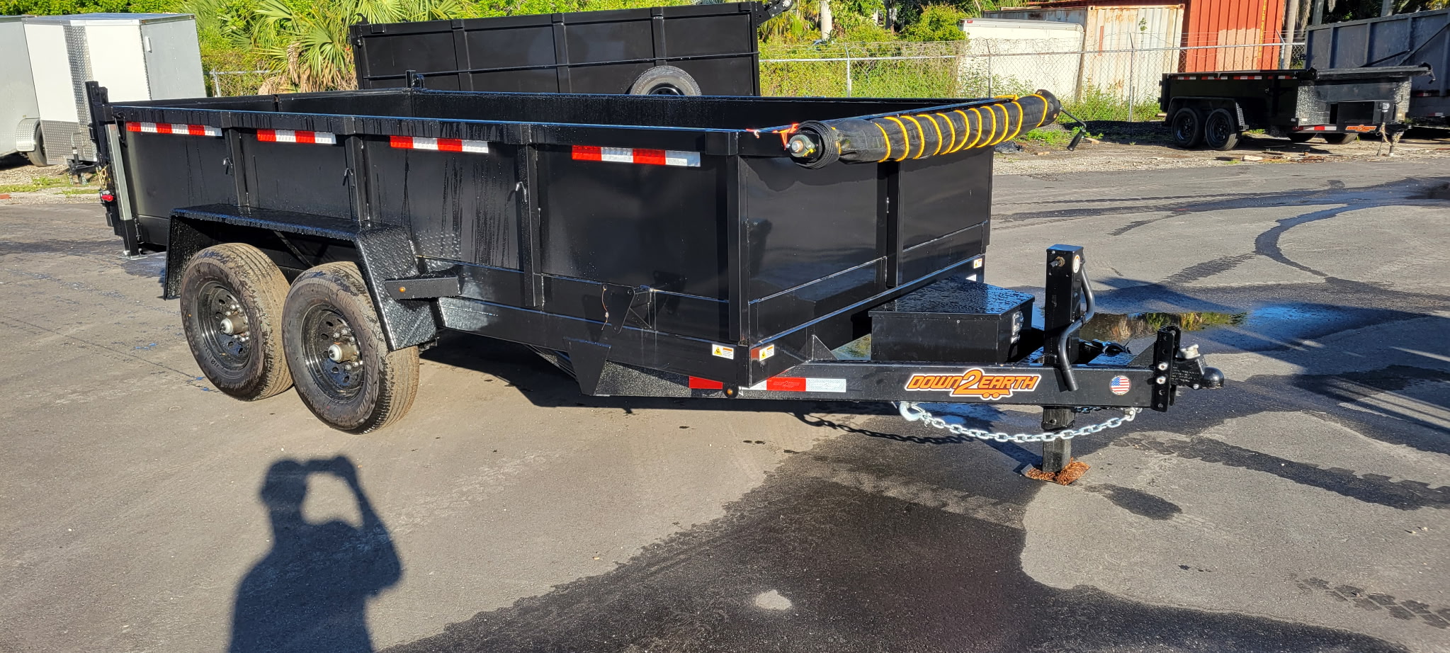 Down to Earth d2e 7x14x2 Dump Trailer