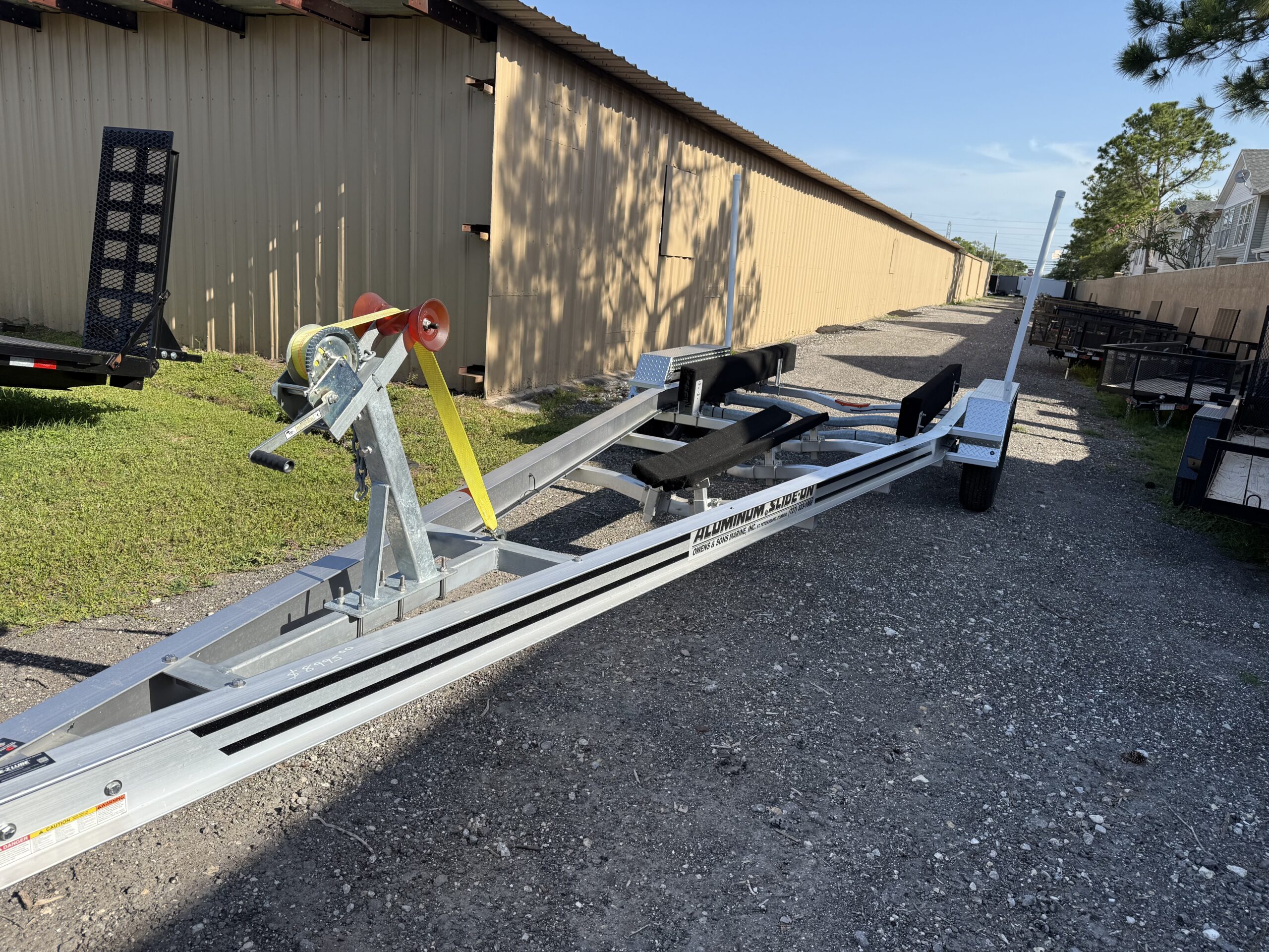 26-28 owens n sons boat trailer - Image 3