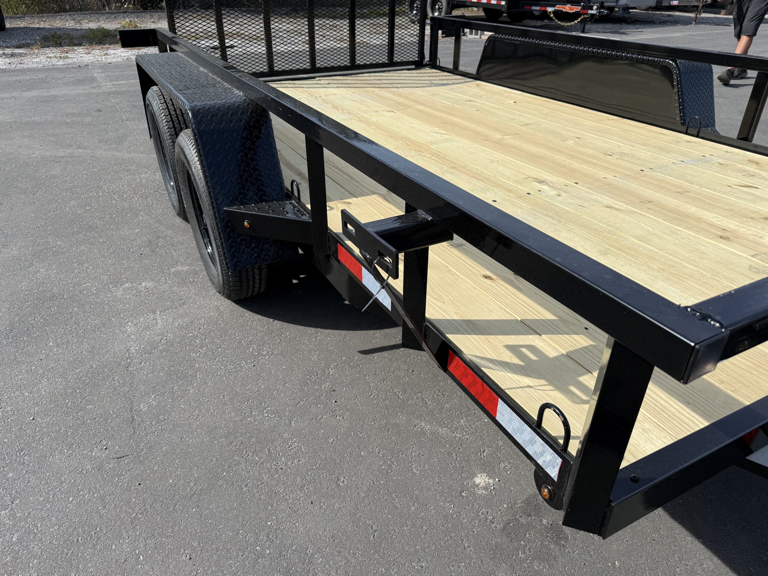 2026 DOWN2EARTH 7X14 TANDEM AXLE UTILITY TRAILER - Image 5