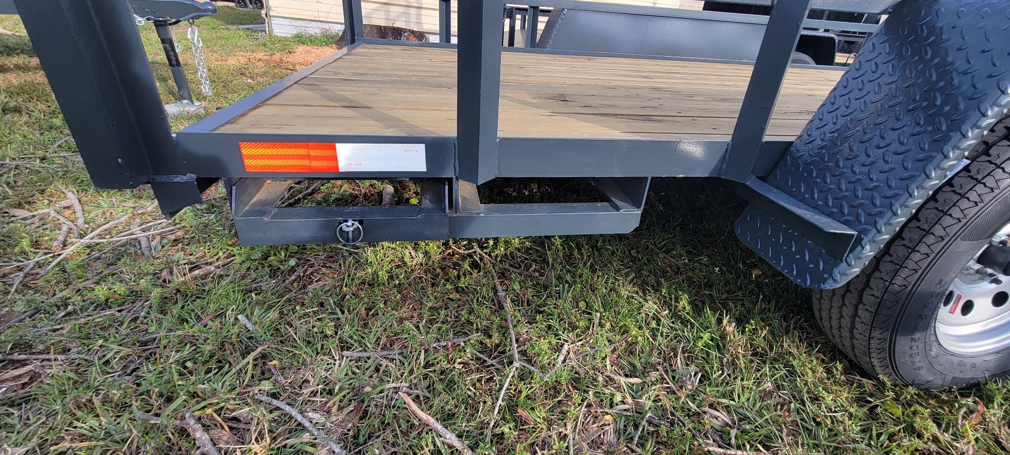Brewer 7 x16 trailer with ramps. Perfect for a car hauler or Pallet moving - Image 3