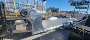 2025 Alcom Polaris 82X24 Gravity Tilt Car Hauler w/ Air Dam