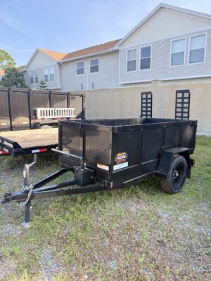 Prospector 4×8 Manual Dump – Black