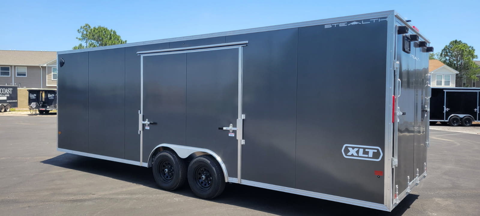 8.5X24 ALUMINUM CAR HAULER WITH ELITE ESCAPE DOOR - Image 2